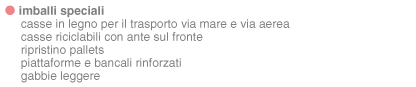 casse imballi speciali